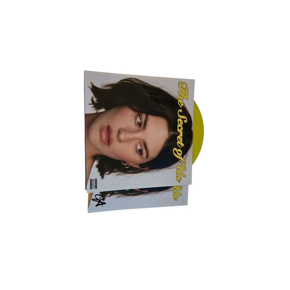 The Secret Of Us Gracie Abrams signed vinyl yellow